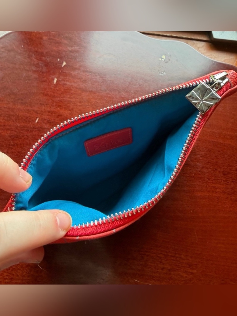 Erin Condren Red Pencil Case